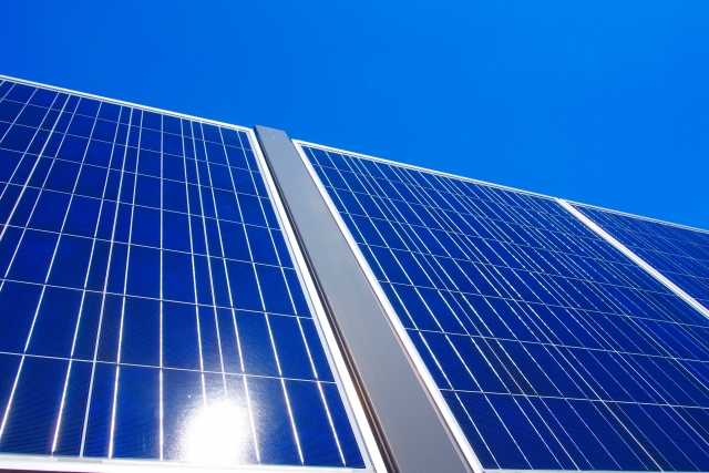 太陽光発電のソーラーパネル