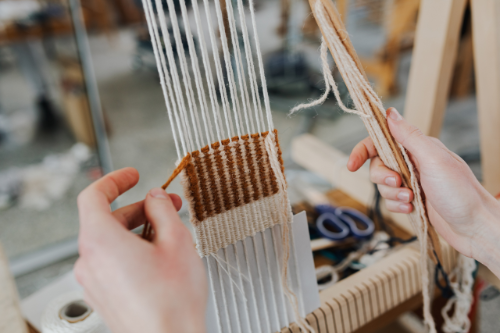 機織りハンドメイド