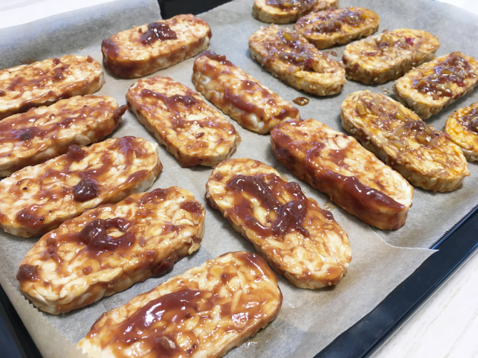 テンペのオーブン焼き